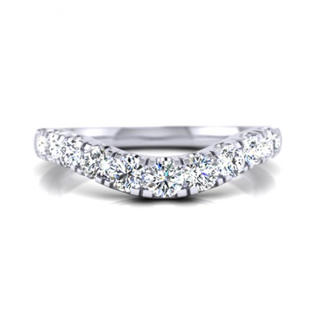 CWB-LTWX Tapered Pave Contour #5 .69 ct T.D.W.