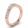 CWB-LTWX Tapered Pave Contour #8 .69 ct T.D.W.