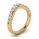 CWB-LTWX Tapered Pave Contour #8 .69 ct T.D.W.