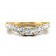 CWB-LTWX Tapered Pave Contour #4 .69 ct T.D.W.