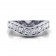 CWB-LTWY Tapered Milgraine #1 .47 ct T.D.W.