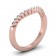 CWB-L Single Prong Contour #11 Diamond Band .20 ct. T.D.W
