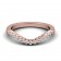 CWB-L Single Prong Contour #10 Diamond Band .20 ct. T.D.W