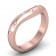 CWB-S Alternating Row Burnished Contour #12 Diamond Band .11 ct. T.D.W