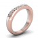 CWB-W Two Toned Contour #10 Diamond Band .20 ct. T.D.W