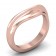 Concave Contour Wedding Band Curve #2