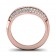 CWB-Q Concave Pave Contour #4 Diamond Band .29 ct. T.D.W