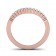 CWB-D Scalloped Shared Prong Contour #6 Diamond Band .26 ct. T.DW