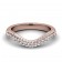 CWB-O Three Row Petite Paví© Contour #12 Diamond Band .56 ct. T.D.W