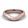 CWB-V Single Row Burnished Contour #11 Diamond Band .11 ct. T.D.W