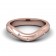 CWB-S Alternating Row Burnished Contour #8 Diamond Band .11 ct. T.D.W