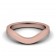 Flat Contour Wedding Band Curve #6