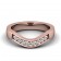 CWB-G Mock Channel Contour #11 Diamond Band .25 ct. T.D.W