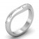 CWB-S Alternating Row Burnished Contour #3 Diamond Band .11 ct. T.D.W