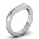 CWB-R Milgrain Pave Contour #5 Diamond Band .18 ct. T.D.W