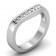 CWB-G Mock Channel Contour #3 Diamond Band .25 ct. T.D.W