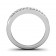 CWB-W Two Toned Contour #9 Diamond Band .20 ct. T.D.W