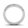 CWB-M Two Row Ribbed Center Contour #8 Diamond Band .26 ct. T.D.W