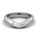 CWB-S Alternating Row Burnished Contour #11 Diamond Band .11 ct. T.D.W