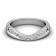 CWB-W Two Toned Contour #9 Diamond Band .20 ct. T.D.W