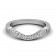 CWB-D Scalloped Shared Prong Contour #4 Diamond Band .26 ct. T.DW