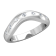 CWB-V Single Row Burnished Contour #11 Diamond Band .11 ct. T.D.W