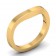 Flat Contour Wedding Band Curve #9