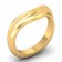 Concave Contour Wedding Band Curve #2
