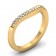 CWB-B Shared-Prong Contour #3 Diamond Band .20 ct. T.D.W