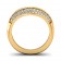 CWB-Q Concave Pave Contour #11 Diamond Band .29 ct. T.D.W