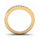 CWB-W Two Toned Contour #9 Diamond Band .20 ct. T.D.W