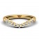 CWB-U Bar Set Contour #11 Diamond Band .22 ct. T.D.W