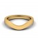 Flat Contour Wedding Band Curve #11