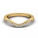 CWB-D Scalloped Shared Prong Contour #5 Diamond Band .26 ct. T.DW